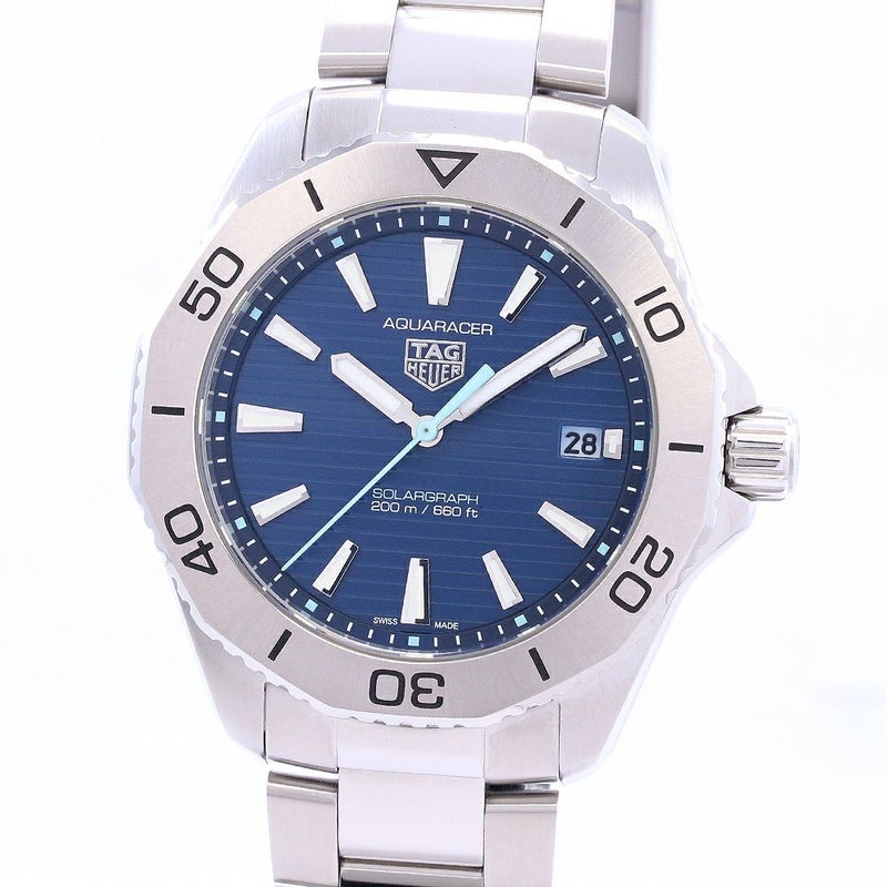 【中古】TAG HEUER AQUARACER PROFESSIONAL 200 SOLARGRAPH タグ・ホイヤー アクアレーサー プロフェッショナル200 ソーラーグラフ WBP1113.BA0000