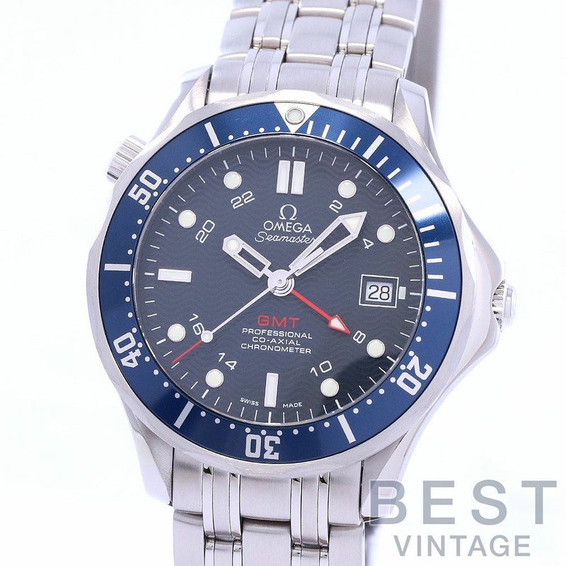 【中古】OMEGA SEAMASTER DIVER 300M GMT CO-AXIAL オメガ シーマスター ダイバー 300M GMT コーアクシャル 2535.80.00