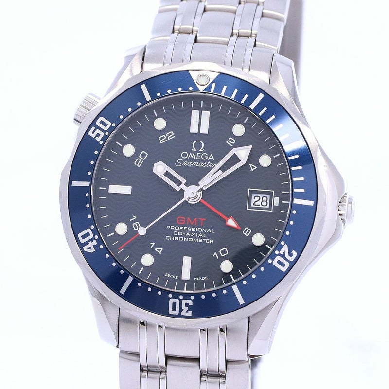 【中古】OMEGA SEAMASTER DIVER 300M GMT CO-AXIAL オメガ シーマスター ダイバー 300M GMT コーアクシャル 2535.80.00