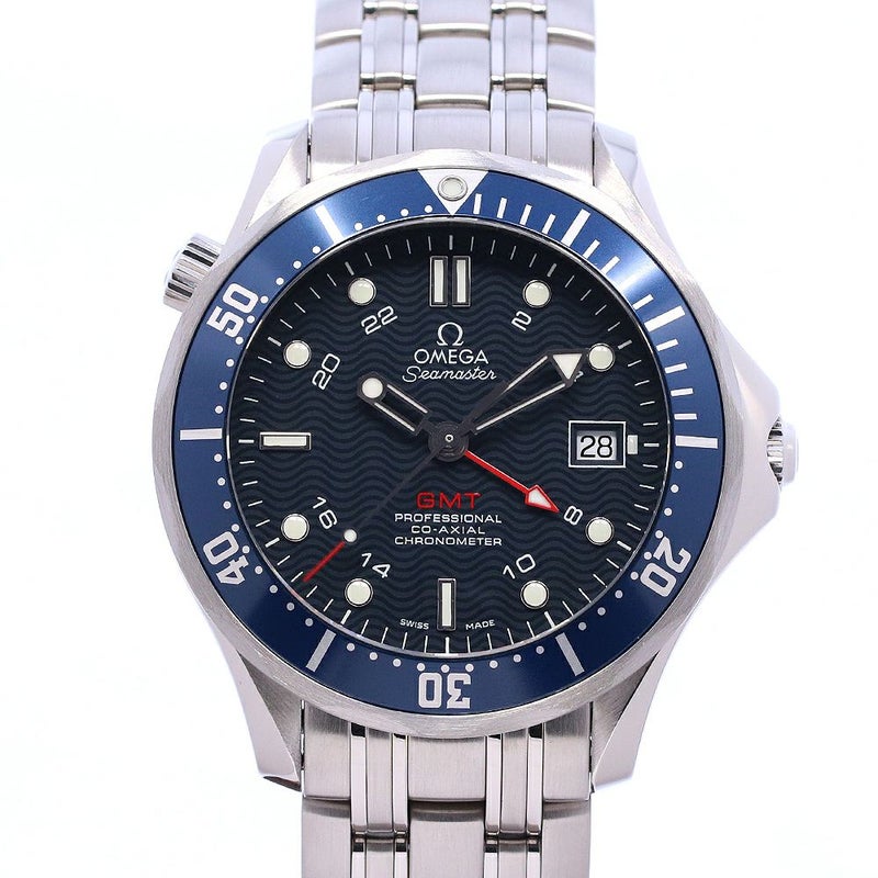 【中古】OMEGA SEAMASTER DIVER 300M GMT CO-AXIAL オメガ シーマスター ダイバー 300M GMT コーアクシャル 2535.80.00