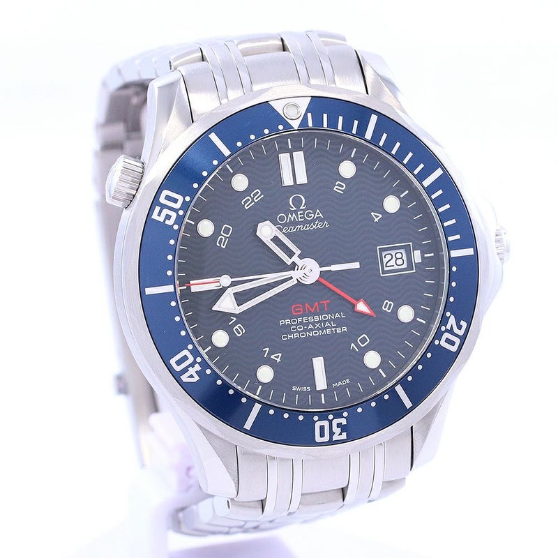【中古】OMEGA SEAMASTER DIVER 300M GMT CO-AXIAL オメガ シーマスター ダイバー 300M GMT コーアクシャル 2535.80.00