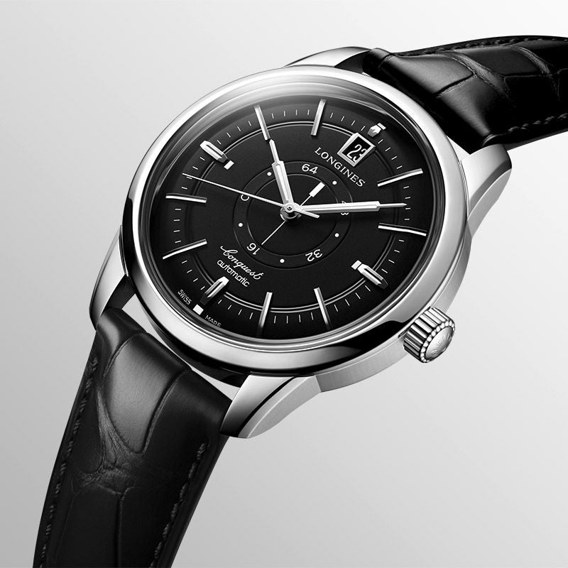 LONGINES CONQUEST HERITAGE CENTRAL POWER RESERVE ロンジン コンクエスト ヘリテージ セントラル パワーリザーブ L1.648.4.52.2