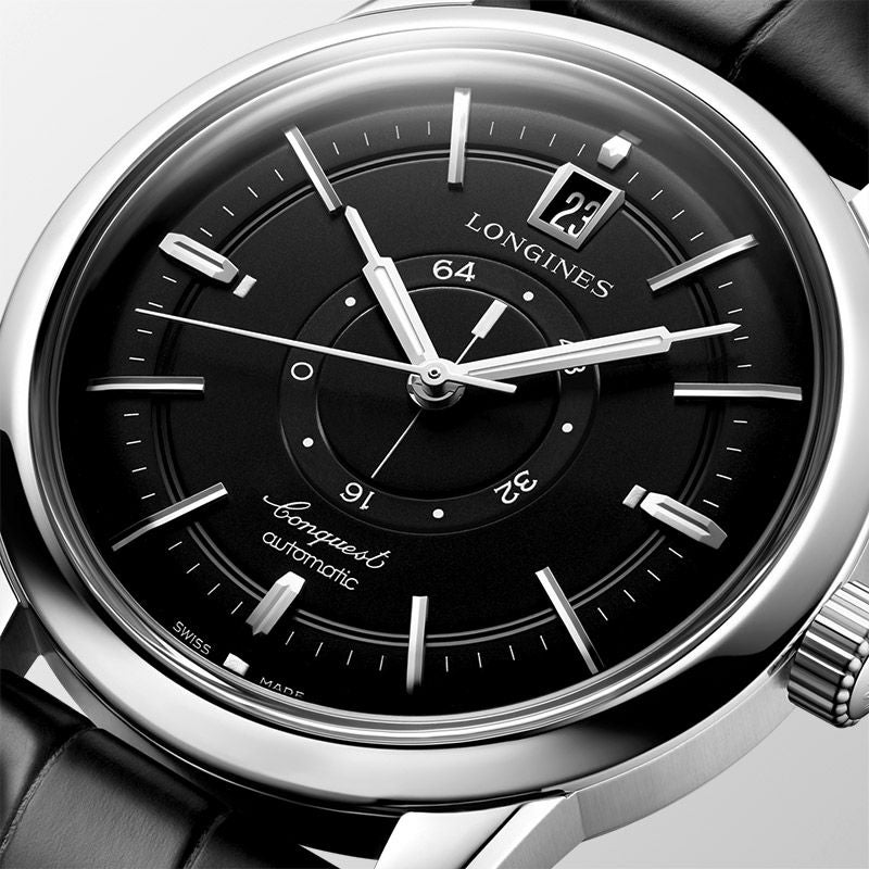 LONGINES CONQUEST HERITAGE CENTRAL POWER RESERVE ロンジン コンクエスト ヘリテージ セントラル パワーリザーブ L1.648.4.52.2