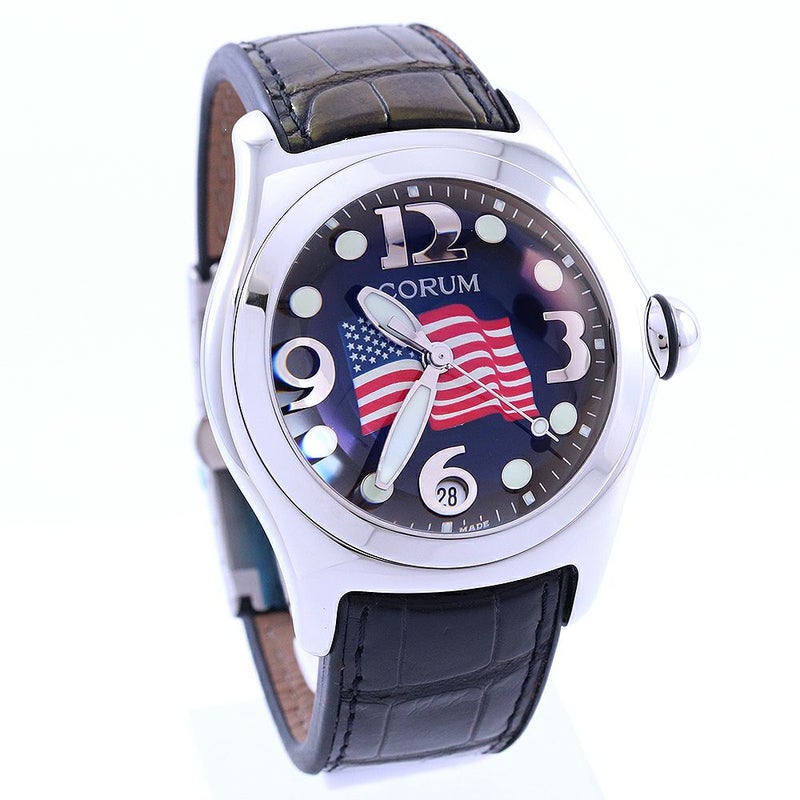 【中古】CORUM BUBBLE AMERICAN FLAG 9.11 LIMITED コルム バブル アメリカンフラッグ 9.11 限定モデル 163.150.20