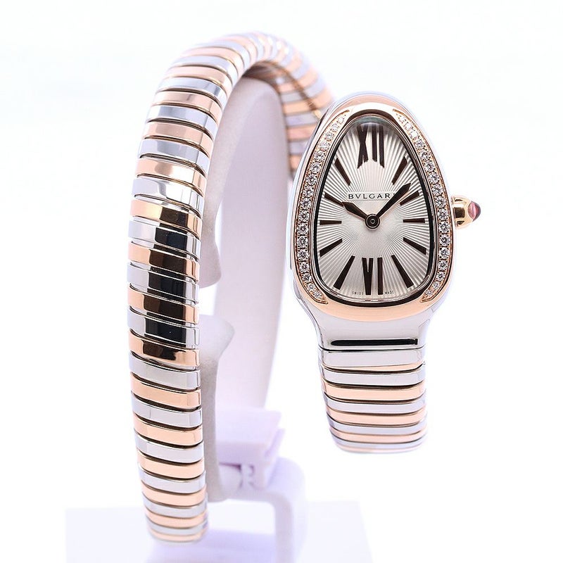 【中古】BVLGARI SERPENTI TUBOGAS WATCH ブルガリ セルペンティ トゥボガス ウォッチ SP27SPG(103131)