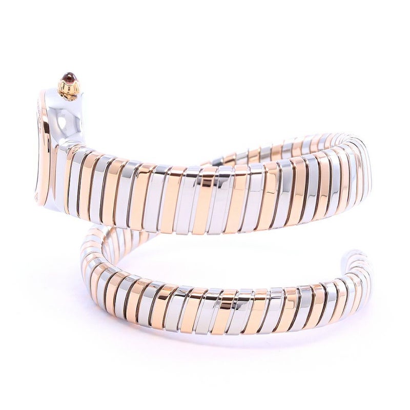 【中古】BVLGARI SERPENTI TUBOGAS WATCH ブルガリ セルペンティ トゥボガス ウォッチ SP27SPG(103131)