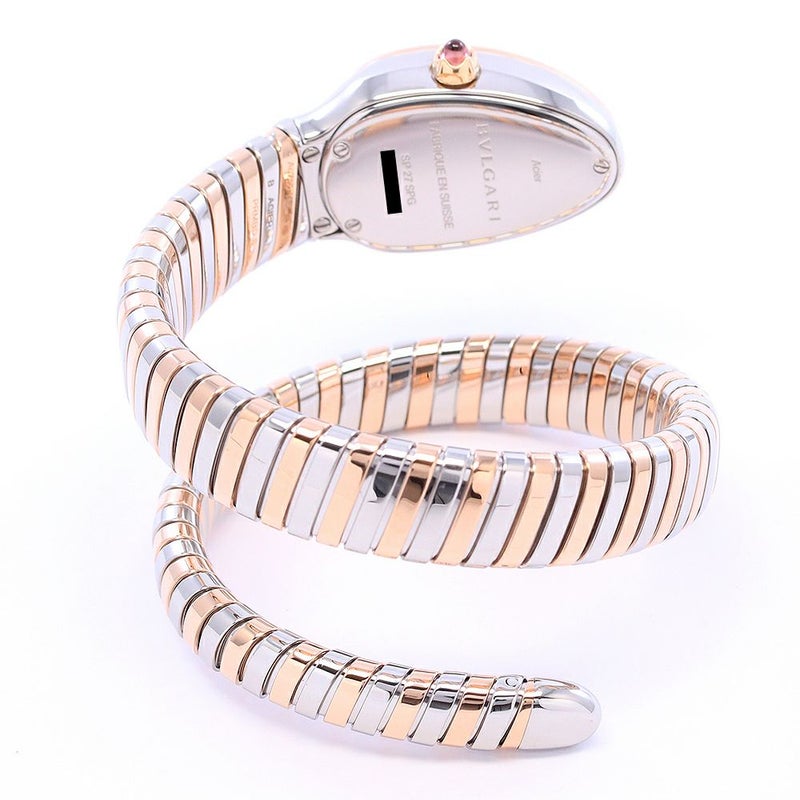 【中古】BVLGARI SERPENTI TUBOGAS WATCH ブルガリ セルペンティ トゥボガス ウォッチ SP27SPG(103131)