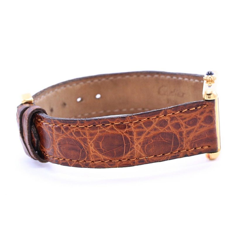 【中古】CARTIER MUST TANK LARGE MODEL VERMEIL カルティエ マストタンク ヴェルメイユLM W1002753