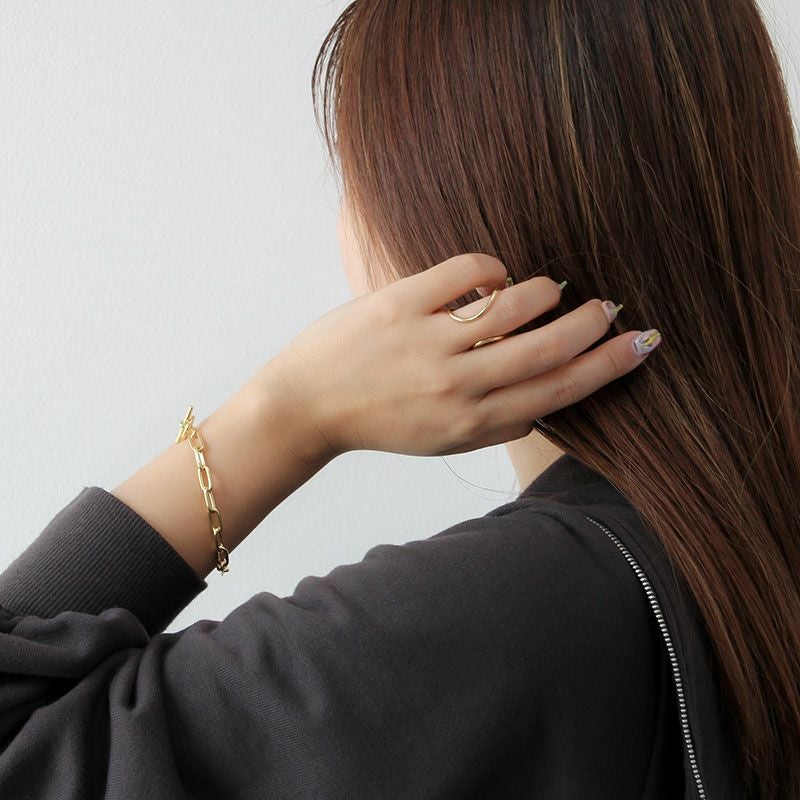 BYOKA G.WILLOW RING GOLD GR1401 ビョーカ リング ゴールド GR1401