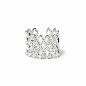 BYOKA LATTICE EARCUFF-2 SILVERE1702 ビョーカ イヤーカフ シルバー E1702