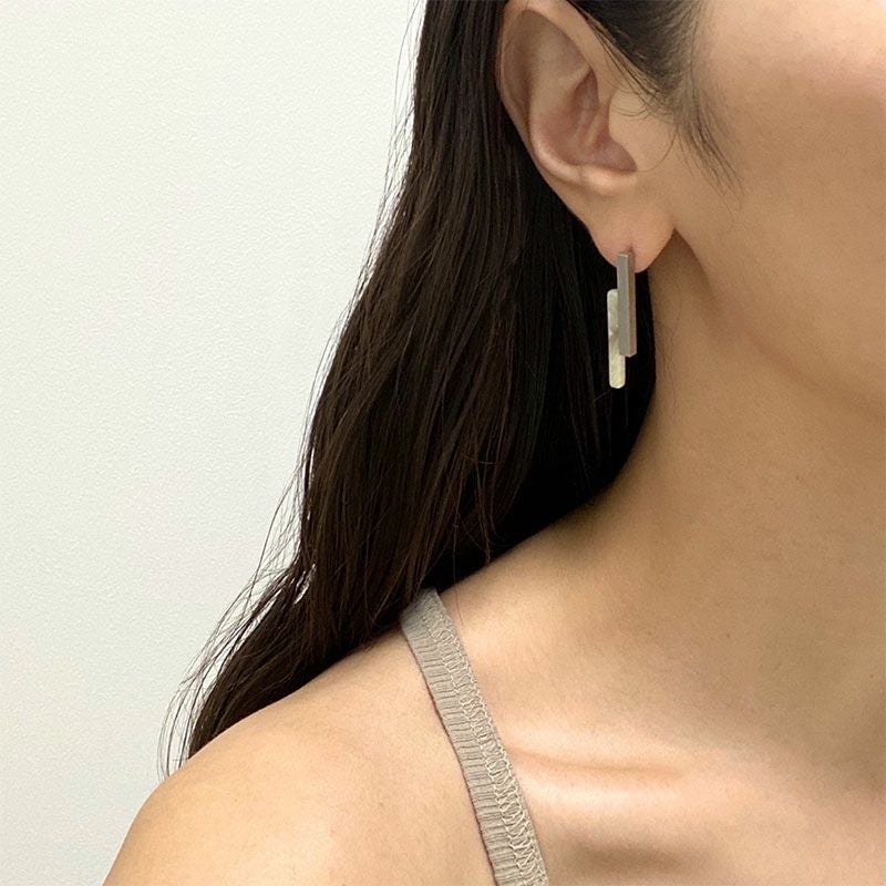 susui cellulose acetate × silve シュスイ ピアス KP02-MBR