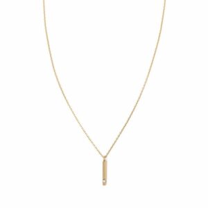 susui シュスイ ネックレス 10金 シンプルネックレス 一粒ダイヤ K10-SN03D