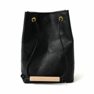 YUICHI TACHIYAMA karuta leather bag black ユウイチタチヤマ アコーディオン カルタ レザー バッグ 鞄 かばん カバン アドリア ブラック YTYkaruta006