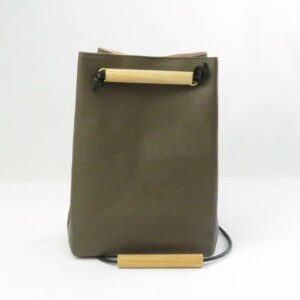 YUICHI TACHIYAMA karuta leather bag curry fango ユウイチタチヤマ カルタ レザー バッグ 鞄 かばん カバン YTYkaruta019