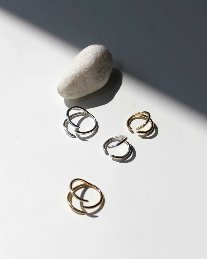 BYOKA BRANCH RING SILVER GR2501 ビョーカ リング ゴールド GR2501