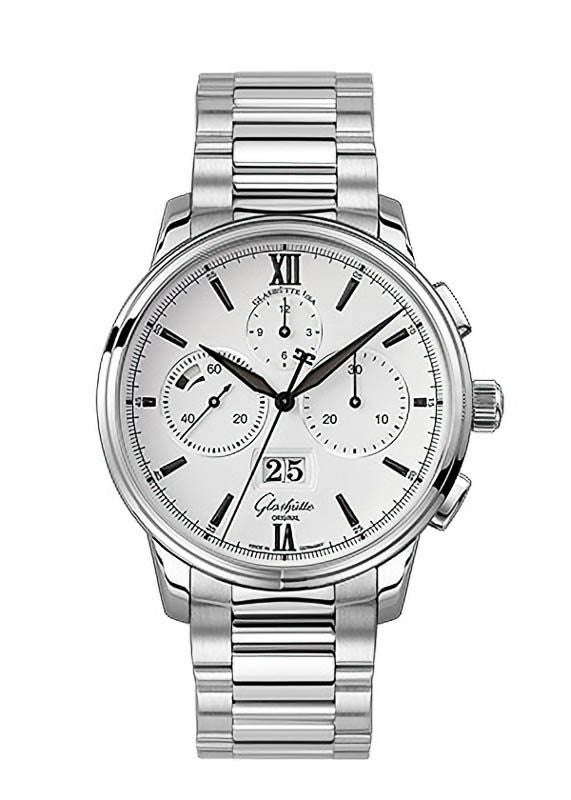 GLASHUTTE ORIGINAL Senator Chronograph Panorama Date グラスヒュッテ・オリジナル セネタ・クロノグラフ・パノラマデイト 1-37-01-05-02-71