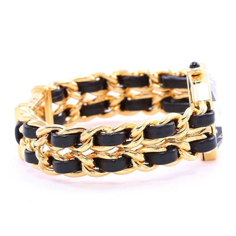 【中古】CHANEL PREMIERE SMALL SIZE BRACELET シャネル プルミエール Sサイズブレスレット H0001