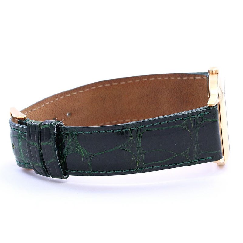 【中古】PIAGET MECHANIC CUSHION-SHAPED WATCH ピアジェ メカニック クッションシェイプ ウォッチ 9928N malachite 9P2