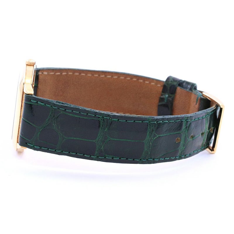 【中古】PIAGET MECHANIC CUSHION-SHAPED WATCH ピアジェ メカニック クッションシェイプ ウォッチ 9928N malachite 9P2