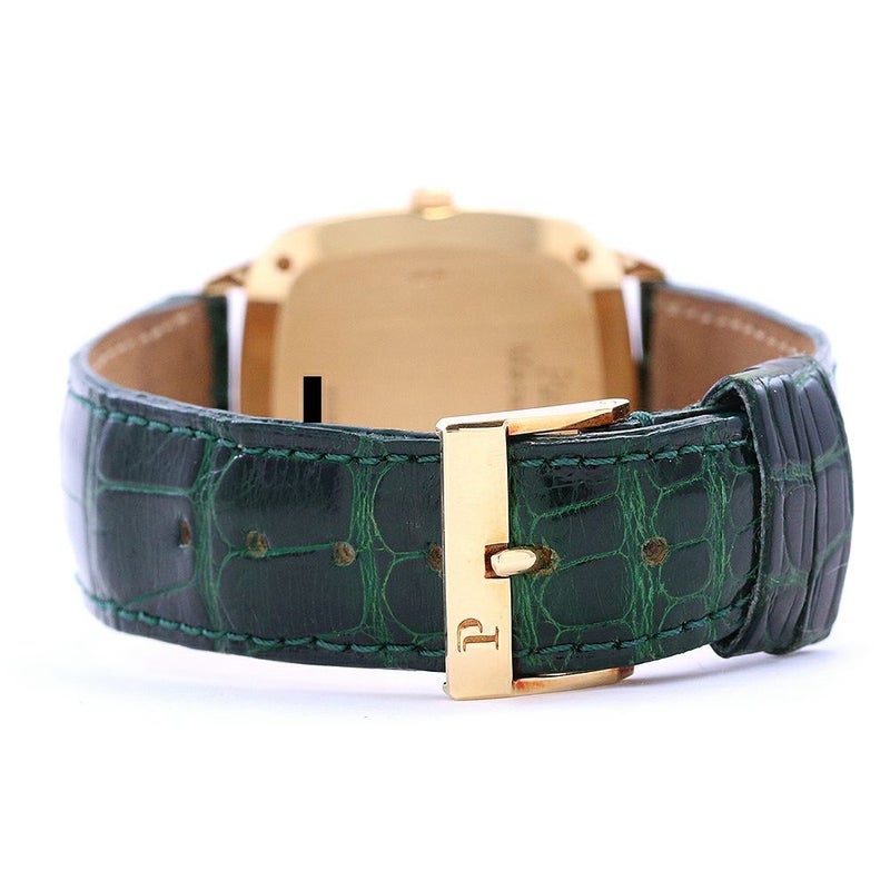 【中古】PIAGET MECHANIC CUSHION-SHAPED WATCH ピアジェ メカニック クッションシェイプ ウォッチ 9928N malachite 9P2