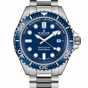 EDOX NEPTUNIAN GRANDE RESERVE DATE AUTOMATIC エドックス ネプチュニアン グランデ リザーブ デイト オートマティック 80801-3BUM-BUIN