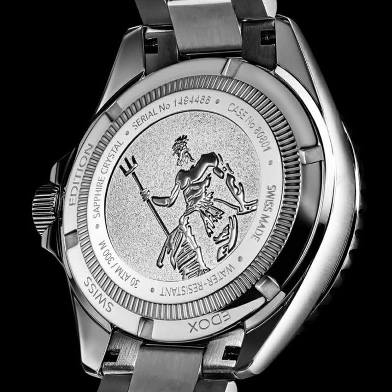 EDOX NEPTUNIAN GRANDE RESERVE DATE AUTOMATIC エドックス ネプチュニアン グランデ リザーブ デイト オートマティック 80801-3BUM-BUIN