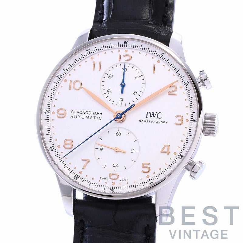 【中古】IWC PORTUGIESER CHRONOGRAPH アイ・ダブリュー・シー ポルトギーゼ・クロノグラフ IW371604