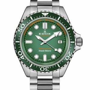 EDOX NEPTUNIAN GRANDE RESERVE DATE AUTOMATIC エドックス ネプチュニアン グランデ リザーブ デイト オートマティック 80801-3VM-VDN