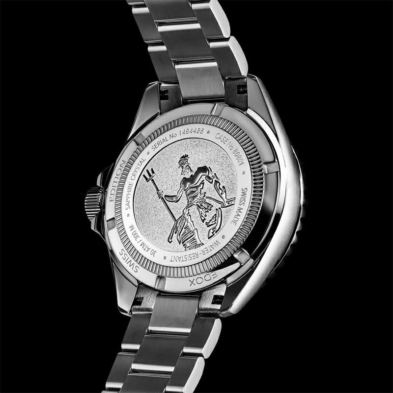 EDOX NEPTUNIAN GRANDE RESERVE DATE AUTOMATIC エドックス ネプチュニアン グランデ リザーブ デイト オートマティック 80801-3VM-VDN