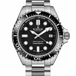 EDOX NEPTUNIAN GRANDE RESERVE DATE AUTOMATIC エドックス ネプチュニアン グランデ リザーブ デイト オートマティック 80801-3NM-NIN