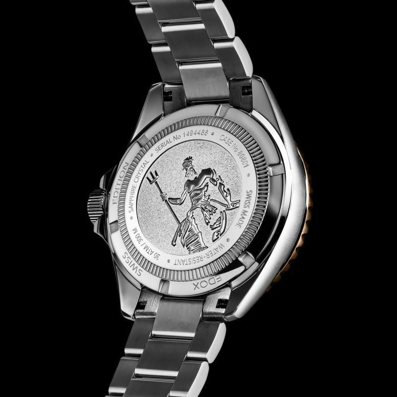 EDOX NEPTUNIAN GRANDE RESERVE DATE AUTOMATIC エドックス ネプチュニアン グランデ リザーブ デイト オートマティック 80801-3NRM-NIR