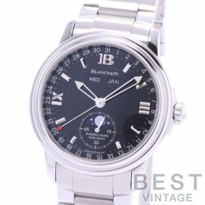 【中古】BLANCPAIN LEMAN TRIPLE CALENDAR MOONPHASE ブランパン レマン トリプルカレンダー ムーンフェイズ 2763-1130A-11