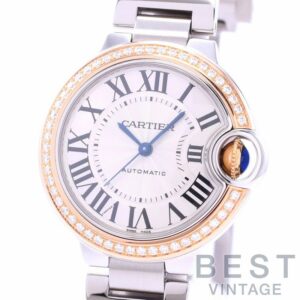 【中古】CARTIER BALLON BLEU DE CARTIER WATCH 33MM カルティエ バロン ブルー ドゥ カルティエ ウォッチ 33MM WE902080
