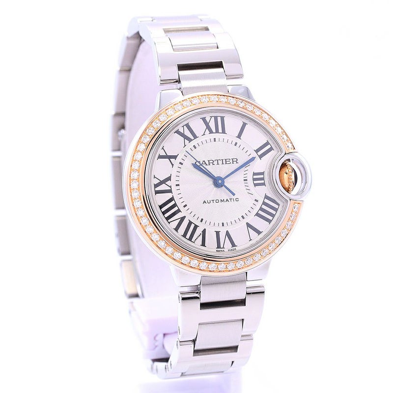 【中古】CARTIER BALLON BLEU DE CARTIER WATCH 33MM カルティエ バロン ブルー ドゥ カルティエ ウォッチ 33MM WE902080