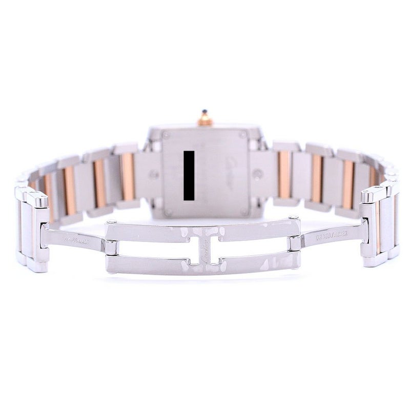 【中古】CARTIER TANK FRANCAISE SMALL MODEL 2009 CHRISTMAS ASIA LIMITED カルティエ タンクフランセーズ SM 2009年クリスマス アジア1200本限定 W5010001