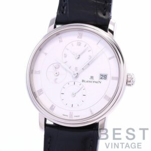 【中古】BLANCPAIN VILLERET DOUBLE TIME-ZONE ブランパン ヴィルレ ダブルタイムゾーン 6260-1542-55(N062600015042A055A)