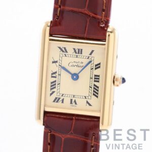 【中古】CARTIER MUST TANK SMALL MODEL カルティエ マストタンクSM 84918223