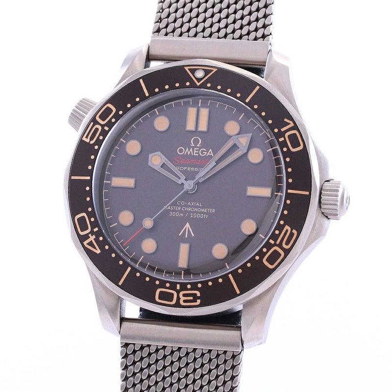 【中古】OMEGA SEAMASTER DIVER 300MCO-AXIAL MASTER CHRONOMETER 42MM 007 EDITION オメガ シーマスター ダイバー300Mコーアクシャル マスタークロノメーター 42MM 007エディション 210.90.42.20.01.001