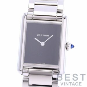 【中古】CARTIER TANK MUST DE CARTIER WATCH LARGE MODEL カルティエ タンク マスト ドゥ カルティエ ウォッチ LM WSTA0072