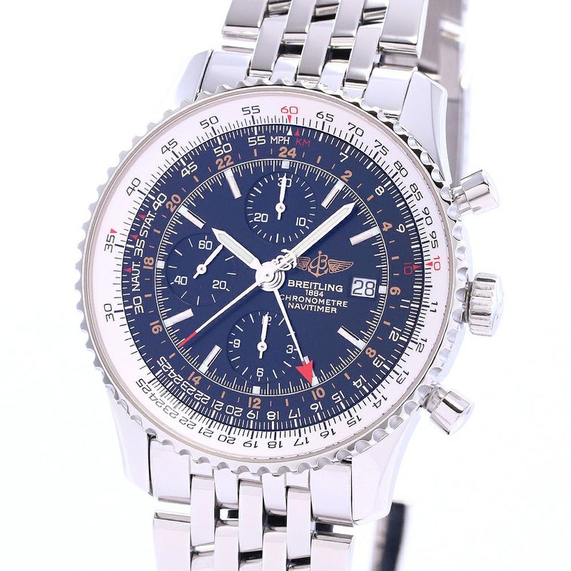 【中古】BREITLING NAVITIMER WORLD ブライトリング ナビタイマー ワールド A2432212/B726/443A (A242B26NP)