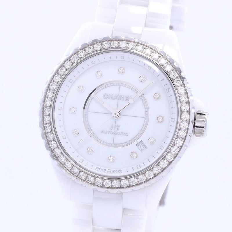 【中古】CHANEL J12 CALIBER 12.1 DIAMOND BEZEL 38MM シャネル J12 キャリバー 12.1 ダイヤモンドベゼル 38MM H7189