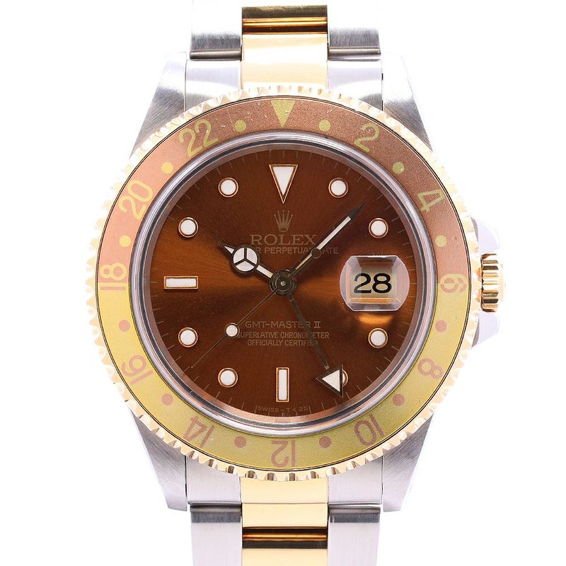 【中古】ROLEX GMT-MASTER II ロレックス GMTマスターII 16713