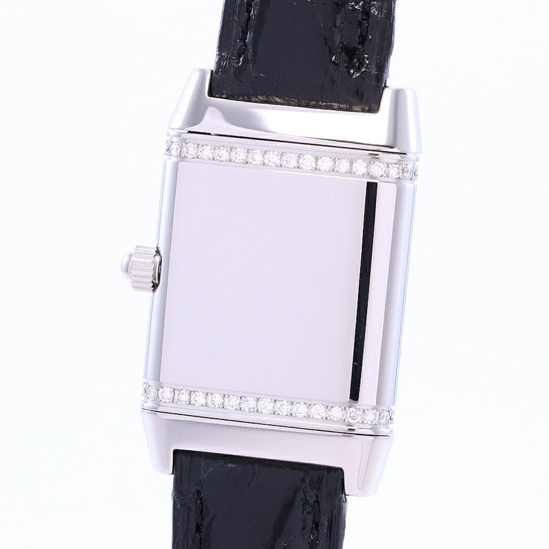 【中古】JAEGER-LECOULTRE REVERSO FLORAL DIAMOND BEZEL ジャガー・ルクルト レベルソ フローラル ベゼルダイヤ 265.8.08(Q2658420)