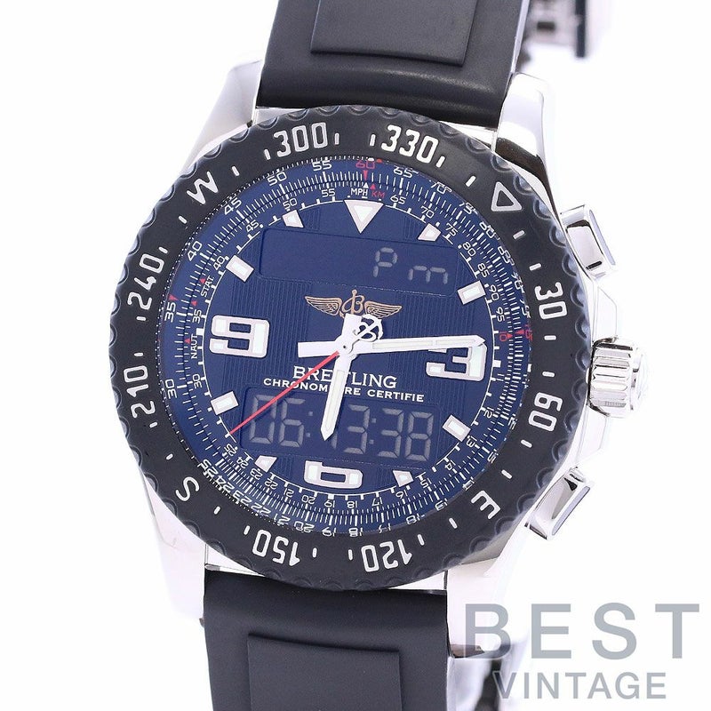 【中古】BREITLING AIRWOLF RAVEN ブライトリング エアウルフ レイブン A7836423/B911/134S (A784B11RRC)