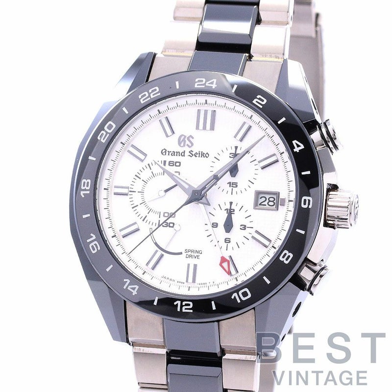 【中古】GRAND SEIKO SPORTS COLLECTION SPRINGDRIVE GMT グランドセイコー スポーツコレクション スプリングドライブ GMT SBGC221 (9R86-0AG0)