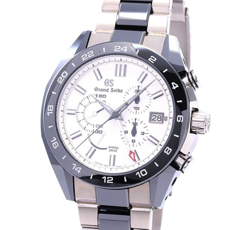 【中古】GRAND SEIKO SPORTS COLLECTION SPRINGDRIVE GMT グランドセイコー スポーツコレクション スプリングドライブ GMT SBGC221 (9R86-0AG0)