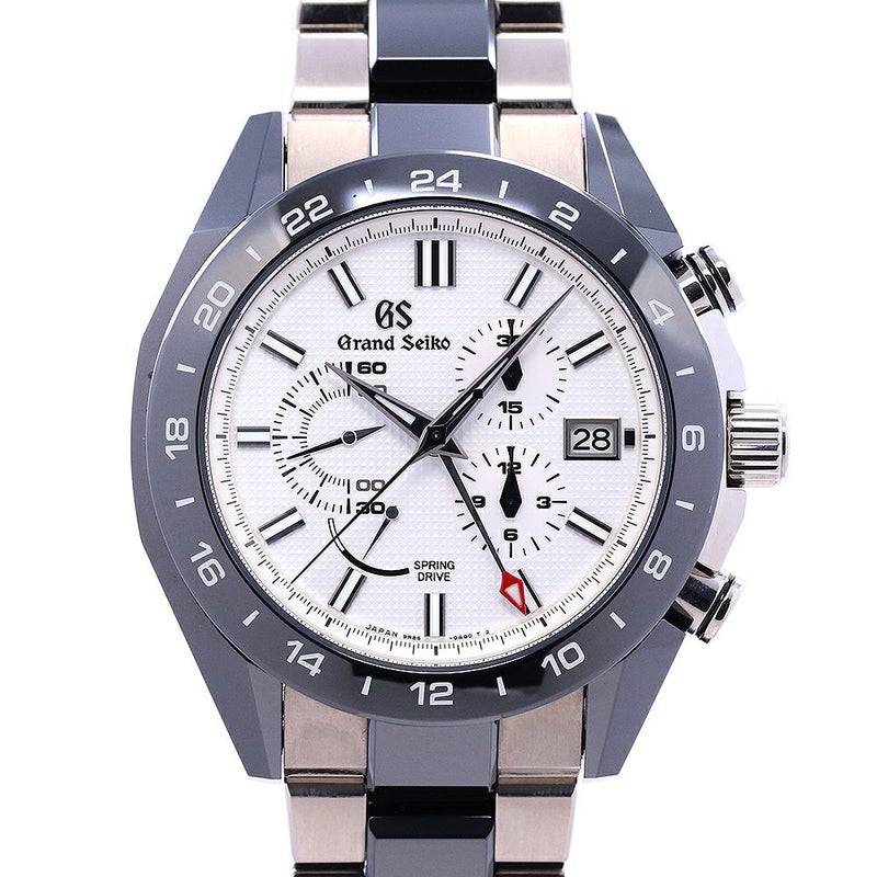 【中古】GRAND SEIKO SPORTS COLLECTION SPRINGDRIVE GMT グランドセイコー スポーツコレクション スプリングドライブ GMT SBGC221 (9R86-0AG0)