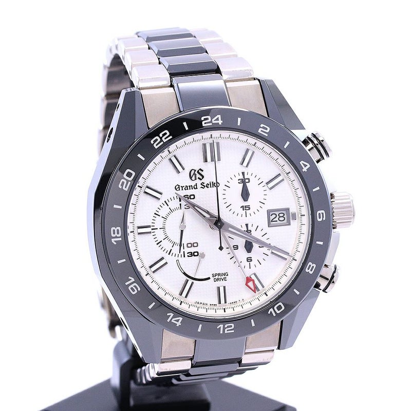 【中古】GRAND SEIKO SPORTS COLLECTION SPRINGDRIVE GMT グランドセイコー スポーツコレクション スプリングドライブ GMT SBGC221 (9R86-0AG0)
