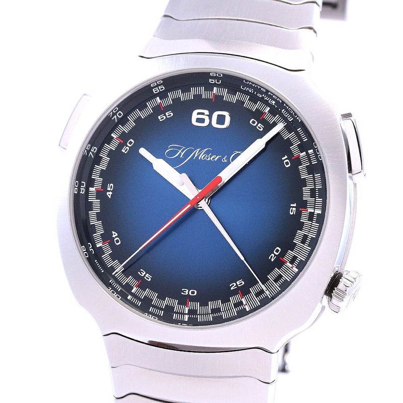 【中古】H.MOSER STREAMLINER FLYBACK CHORNOGRAPH H.モーザー ストリームライナー・フライバック クロノグラフ 6902-1201