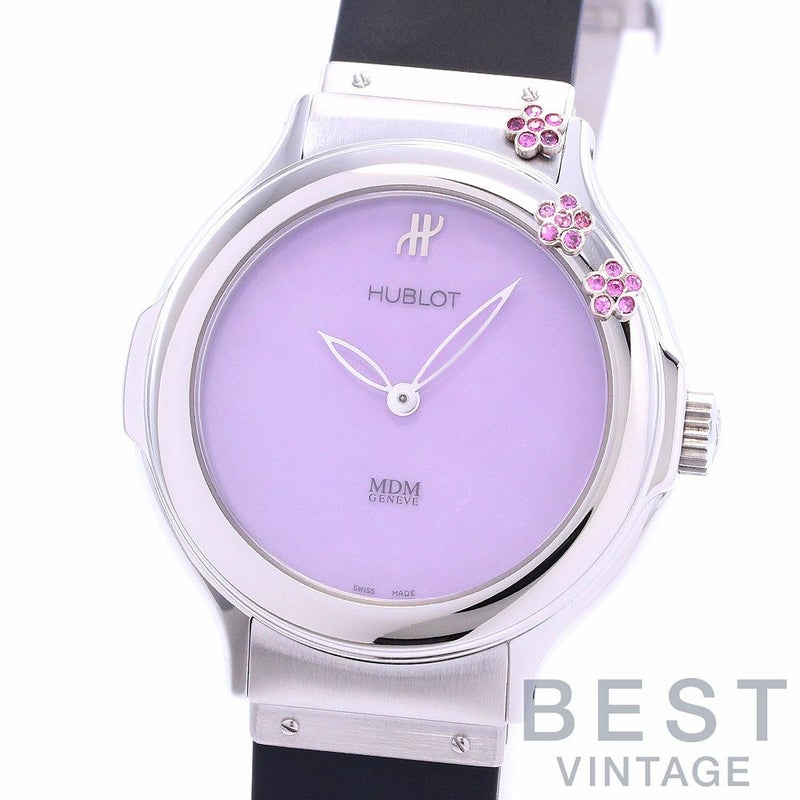 【中古】HUBLOT MDM FLOWERS ウブロ MDM フラワーズ 1420.1 (1420.AME.1)